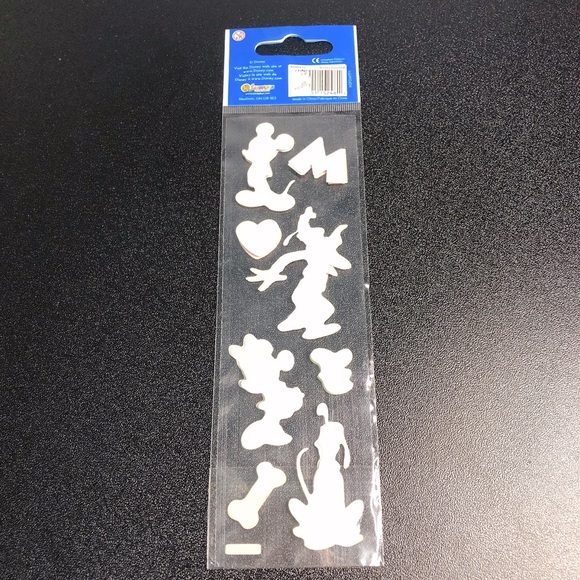 🛍3/$10 NEW Disney Mickey Mouse Paper 3-D Stickers - Picture 2 of 6